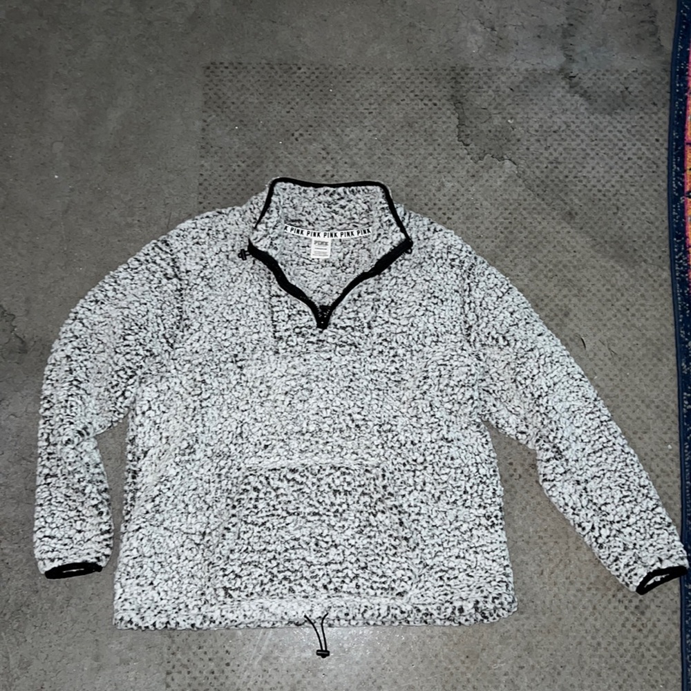 PINK Sherpa Pullover